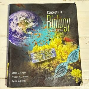 Concepts‎ in Biology 14th Edition Enger Ross Bailey McGraw-Hill 9780073403465